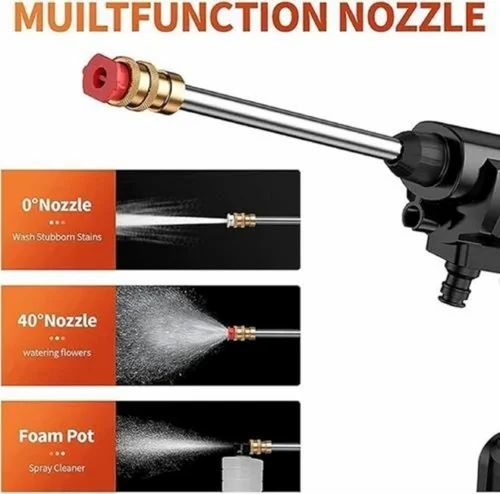 48v cordless high pressure car washing spray gun