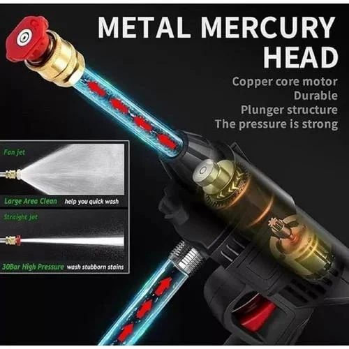 48v cordless high pressure car washing spray gun